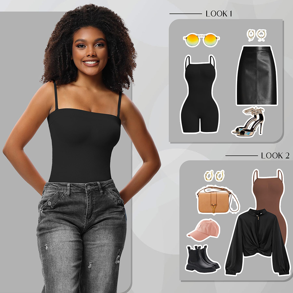 Strapless Shapewear Bodysuit B - Shapewear Bodysuit Firm recension och pris
