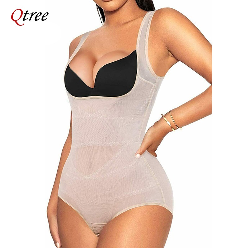 Qtree Fajas Reductoras Women B - Shapewear Bodysuit Firm recension och pris