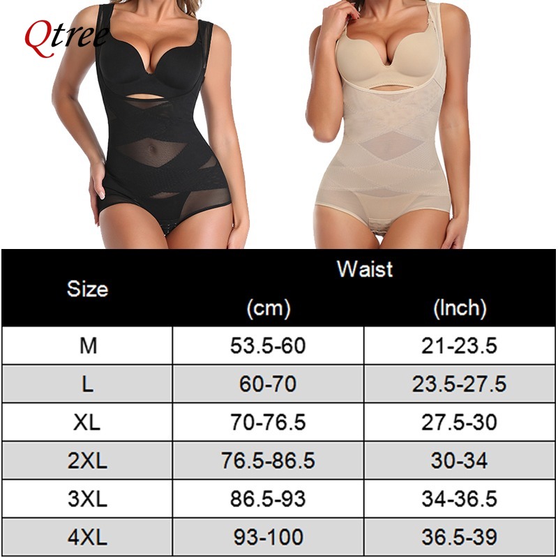 Qtree Fajas Reductoras Women B - Shapewear Bodysuit Firm recension och pris