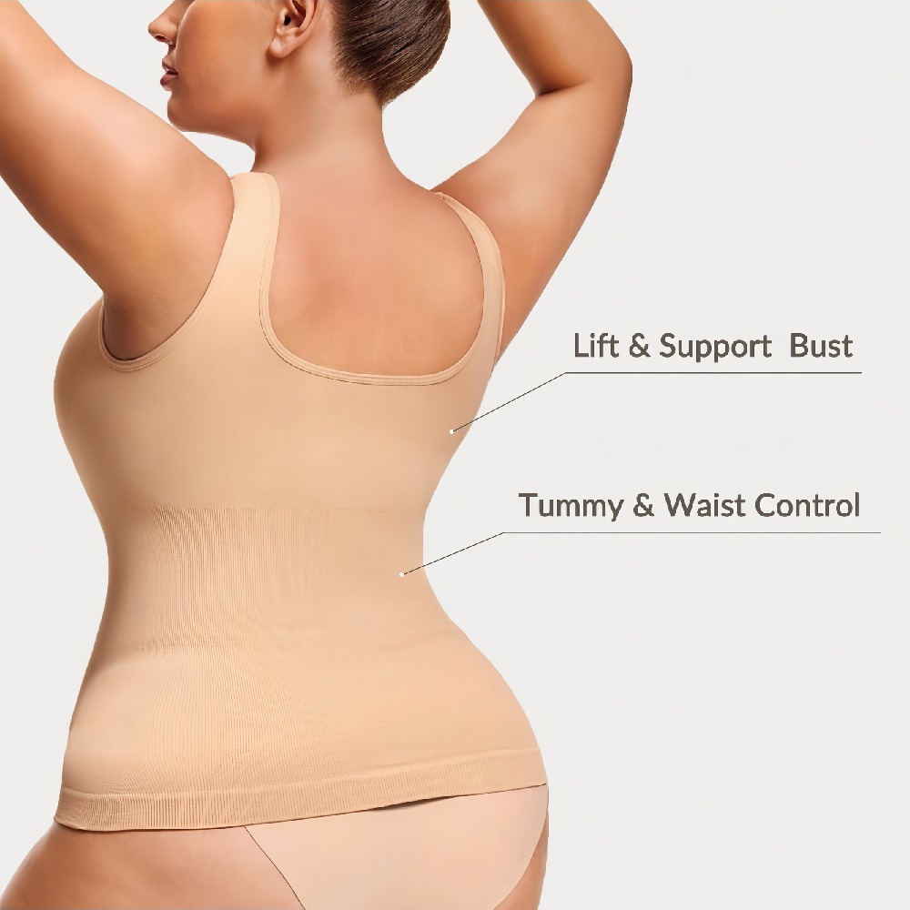 1Pcs Plus Size Women's Seamles - Shapewear Bodysuit Firm recension och pris