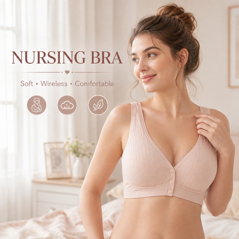 Women's Nursing Bra Maternity  - Nursing Bra Sleep recension och pris