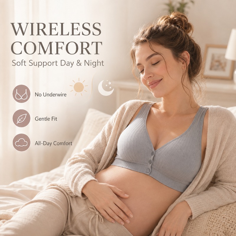 Women's Nursing Bra Maternity  - Nursing Bra Sleep recension och pris