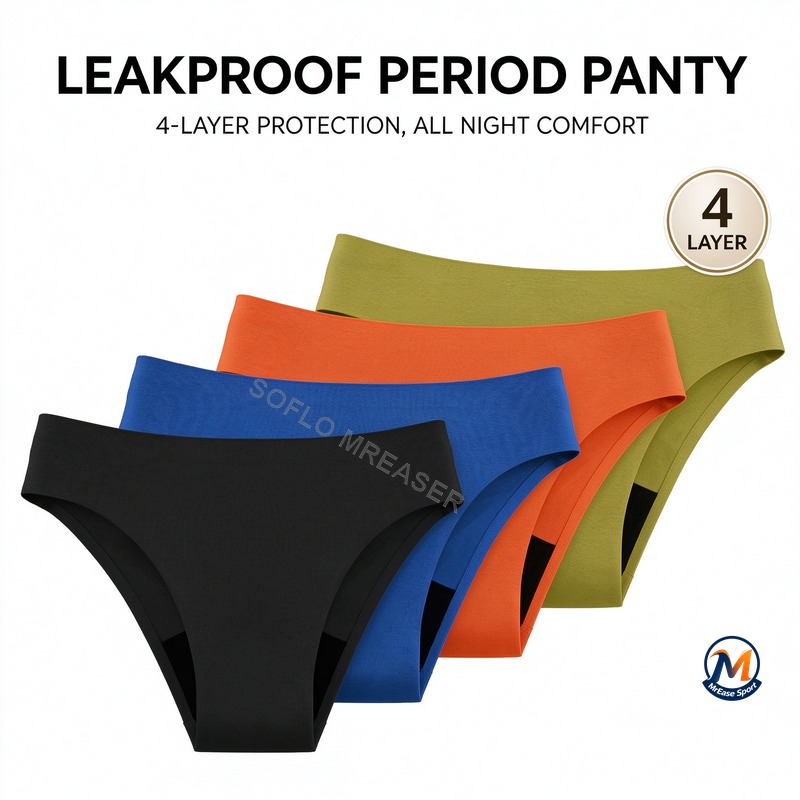 Women Leakproof Underwear Peri - Period Panty Absorbent recension och pris